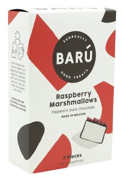 Barú Marshmallow Dark Chocolate Raspberry 120 g